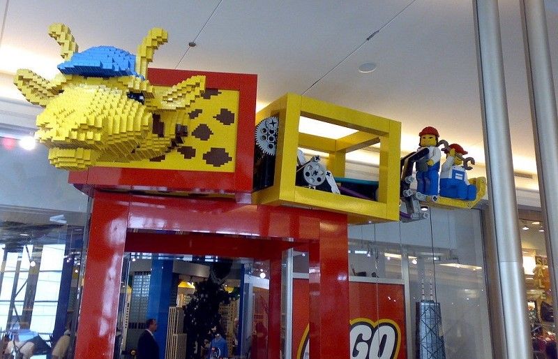 Jugueteria Lego Store que hacer con niños en Nueva York