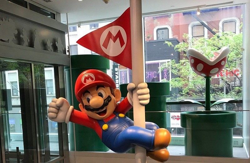 Nintendo Store que hacer con niños en Nueva York