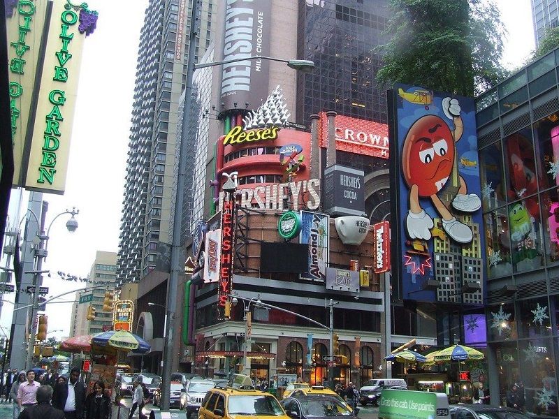 Que hacer y ver tiendas en Times Square