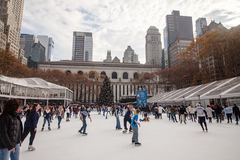Las mejores pistas de patinaje sobre hielo Nueva York Central Park