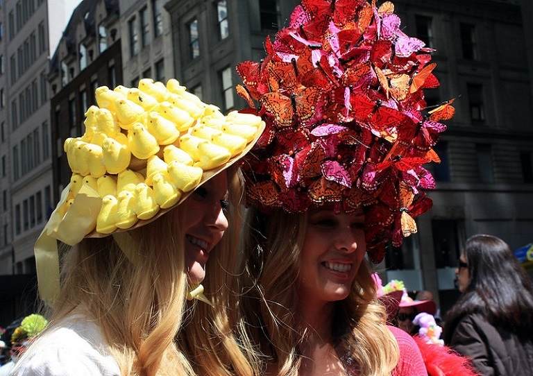Como es el Desfile de Sombreros de Pascuas de Nueva York