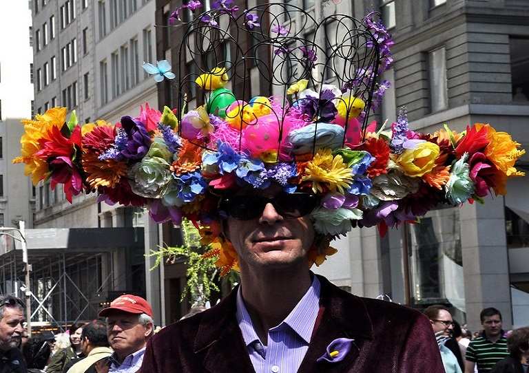 Como son los sombreros del Desfile de Pascuas de Nueva York
