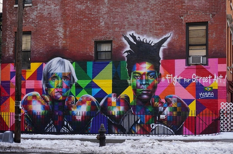 El mejor street art de Nueva York mural Williamsburg