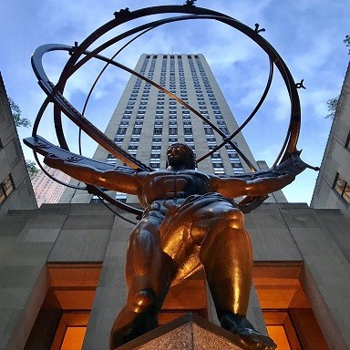 Escultura Atlas Rockefeller Center