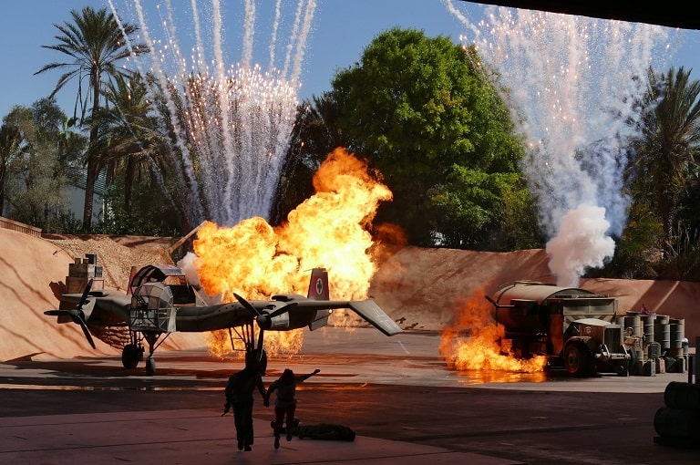 Indiana Jones espectulo Disney Orlando