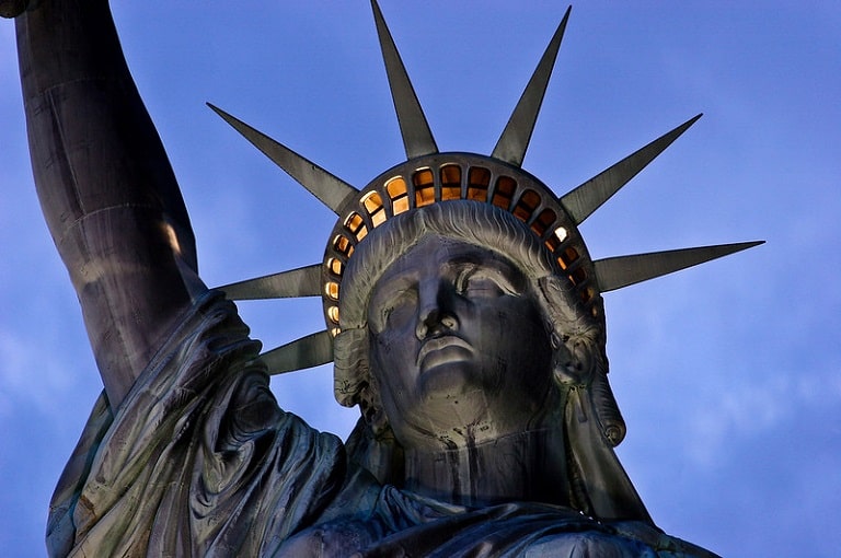 Mejores miradores Nueva York Corona de la Estatua de la Libertad