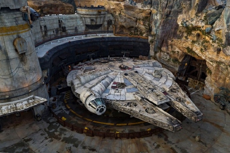 Star Wars Galaxy's Edge mejores atracciones Halcón Milenario