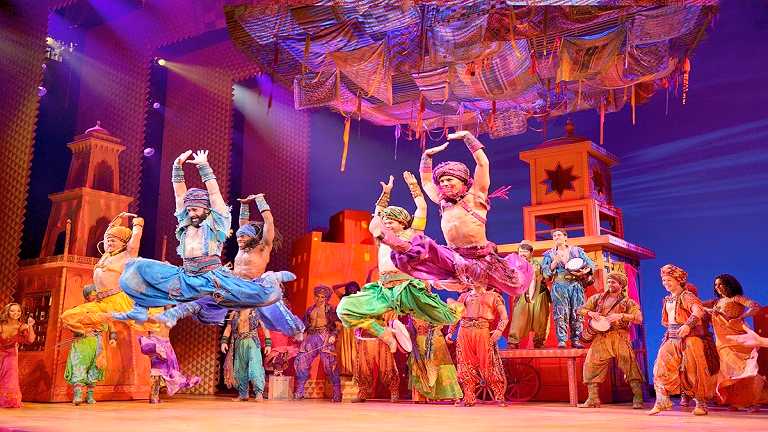 Broadway musicales cartelera 2021-2022 Aladdin