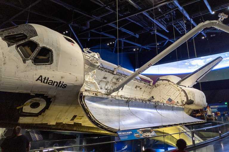 Kennedy Space Center Nasa atracciones Transbordador Atlantis