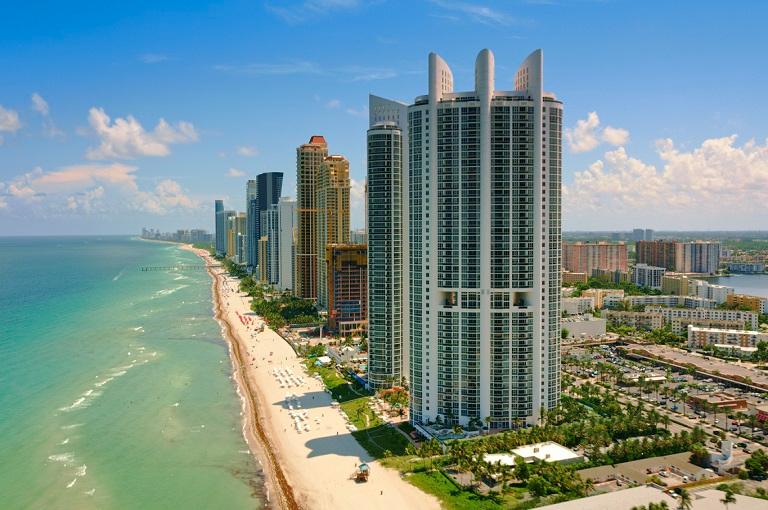 Mejores playas Miami Sunny Isles