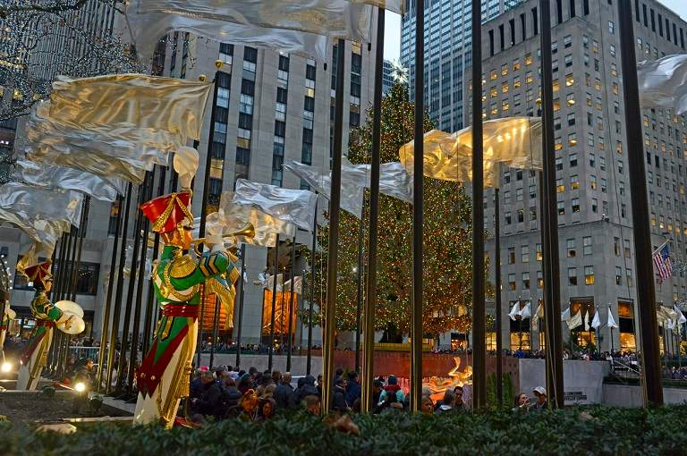 Encendido árbol Navidad Rockefeller Center