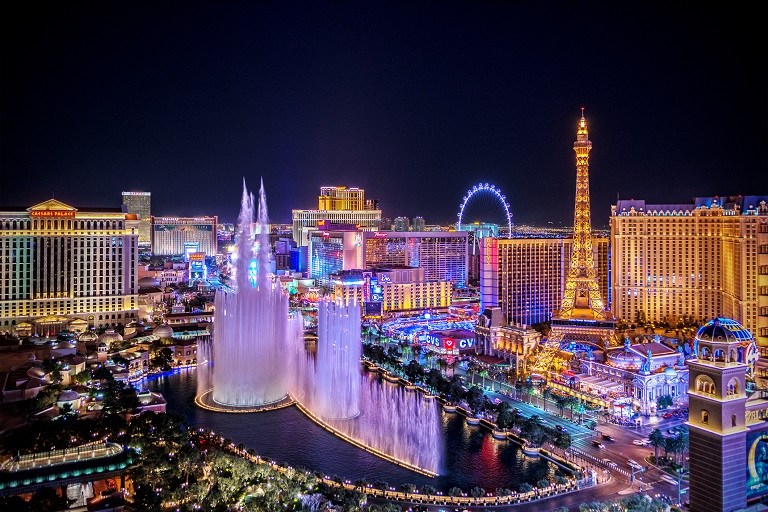 Strip Las Vegas guía y mapa atracciones